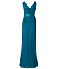 Ava Maternity Gown Long Aegean Blue by Tiffany Rose