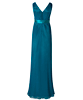 Ava Abendkleid lang (Aegean Blue) by Tiffany Rose