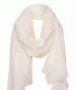 ALIE STREET Aurielle Silk Wool Scarf (Cream) from Tiffany Rose