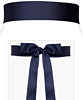 Ceinture ruban gros grain (Midnight Blue) by Tiffany Rose