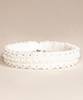 Pearl Beaded Headband Ivory Cream by Tiffany Rose