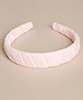 Velvet Wrapped Headband Baby Pink by Tiffany Rose