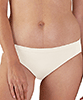 Mid-Rise Seamless Maternity Briefs (Antique White) by Tiffany Rose