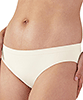 Mid-Rise Seamless Maternity Briefs (Antique White) by Tiffany Rose
