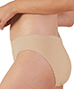 Mid-Rise Seamless Maternity Briefs (Butterscotch Nude) by Tiffany Rose