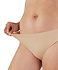 Culotte de maternité sans coutures à taille mi-haute (Nude Caramel) by Tiffany Rose