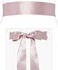 Smooth Ribbon Sash Dusk Pink by Tiffany Rose