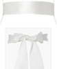 Silk Satin Sash Long Ivory by Tiffany Rose