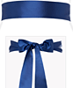 Smooth Satin Sash French Blue by Tiffany Rose