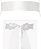 Smooth Satin Sash Ivory by Tiffany Rose