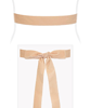 Velvet Ribbon Sash Pale Peach by Tiffany Rose