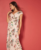 Robe de Grossesse Bailey Longue Broderies de Fleurs Fleurs de Bonheur by Tiffany Rose