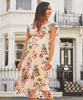 Robe de Grossesse Bailey Midi (Fleurs de Bonheur) by Tiffany Rose