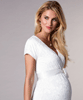 Bridget Maternity Wedding Gown Long Ivory by Tiffany Rose