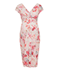 Robe de Grossesse Droite Bardot Fraîcheur Florale by Tiffany Rose