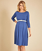 Cathy Maternity Dress Short Bijou Blue by Tiffany Rose