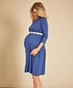 Cathy Maternity Dress Short Bijou Blue by Tiffany Rose