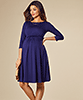 Cathy Maternity Dress Short Eclipse Blue by Tiffany Rose