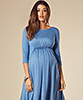 Cathy Maternity Dress Short Lagoon Blue by Tiffany Rose