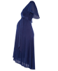 Robe d'allaitement Cocoon (Velvet Blue) by Tiffany Rose