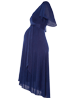 Cocoon Stillkleid (Velvet Blue) by Tiffany Rose