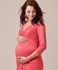 Chloe Lace Maternity Dress Coralista by Tiffany Rose