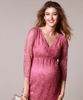 Chloe Maternity Lace Dress Desert Rose by Tiffany Rose