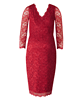 Chloe Lace Maternity Dress Scarlet by Tiffany Rose