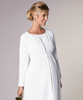 Christie Maternity Wedding Dress Coat Ivory by Tiffany Rose