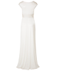 Clara Maternity Wedding Gown Long Ivory by Tiffany Rose