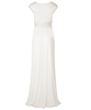 Clara Maternity Gown Long Ivory by Tiffany Rose