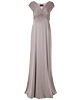 Clara Maternity Gown Long Mocha by Tiffany Rose