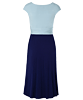 Clara Maternity Dress Short Aqua Marine by Tiffany Rose