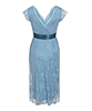 Eden Maternity Gown Short Dusk Blue by Tiffany Rose