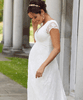 Eden Gravid Bröllopsklänning Lång Elfenbensdröm by Tiffany Rose