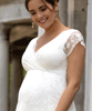 Eden Maternity Wedding Gown Long (Ivory Dream) by Tiffany Rose