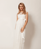 Ellie Maternity Wedding Gown Long Ivory by Tiffany Rose