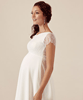 Eleanor Maternity Wedding Dress Ivory White by Tiffany Rose