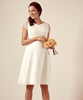 Eleanor Umstandsmoden Hochzeitskleid in Elfenbein / Weiß by Tiffany Rose