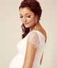 Eleanor Maternity Wedding Dress Ivory White by Tiffany Rose