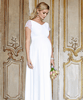 Eleanor Maternity Wedding Gown (Ivory White) by Tiffany Rose