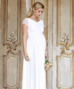 Robe de Mariée Grossesse Eleanor (Blanc Ivoire) by Tiffany Rose