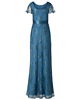 Robe de Grossesse Elsa longue Bleu Lagon by Tiffany Rose