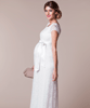 Emma Maternity Wedding Gown Long Ivory by Tiffany Rose