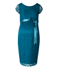 Robe de Grossesse Droite Emma Vert Libellule by Tiffany Rose