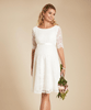 Faye Gravid Bröllopsklänning Elfenbensvit by Tiffany Rose