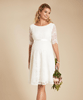 Faye Maternity Wedding Dress Ivory White by Tiffany Rose