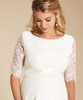 Faye Maternity Wedding Dress Ivory White by Tiffany Rose