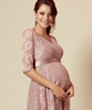 Flossie Maternity Dress Short Orchid Blush by Tiffany Rose