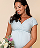 Francesca Maxi Maternity Dress Peppermint by Tiffany Rose
